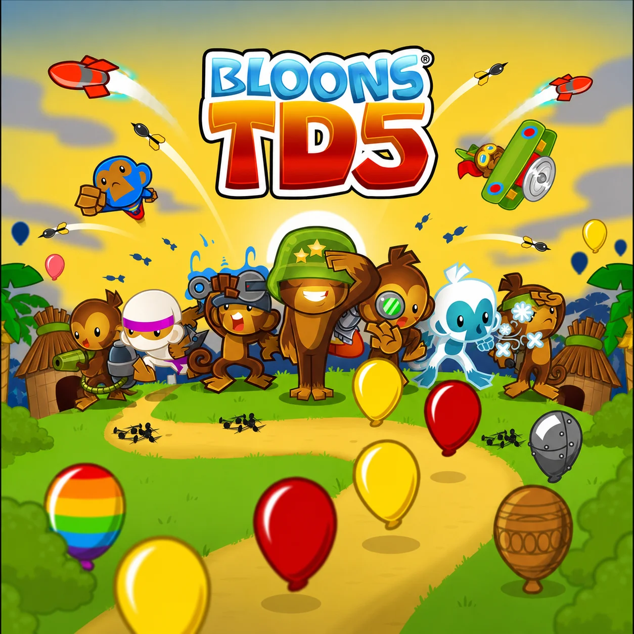 Play Bloons Tower Defense online