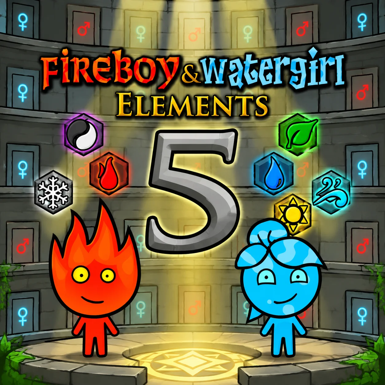 Play Fireboy and Watergirl 5 online