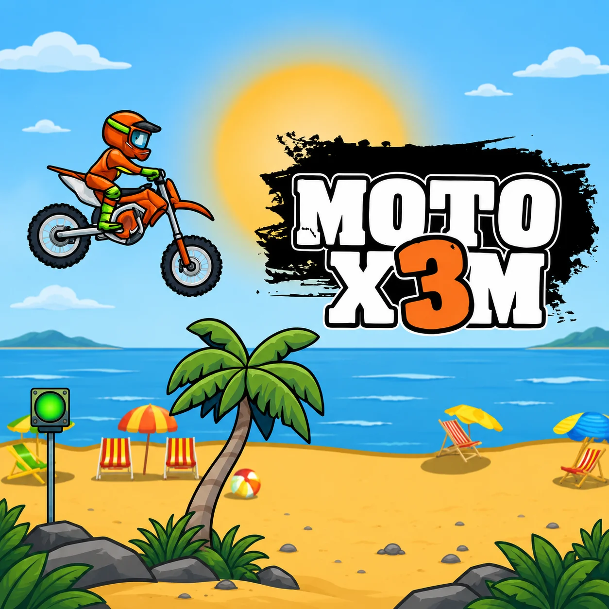 Play Moto X3M online