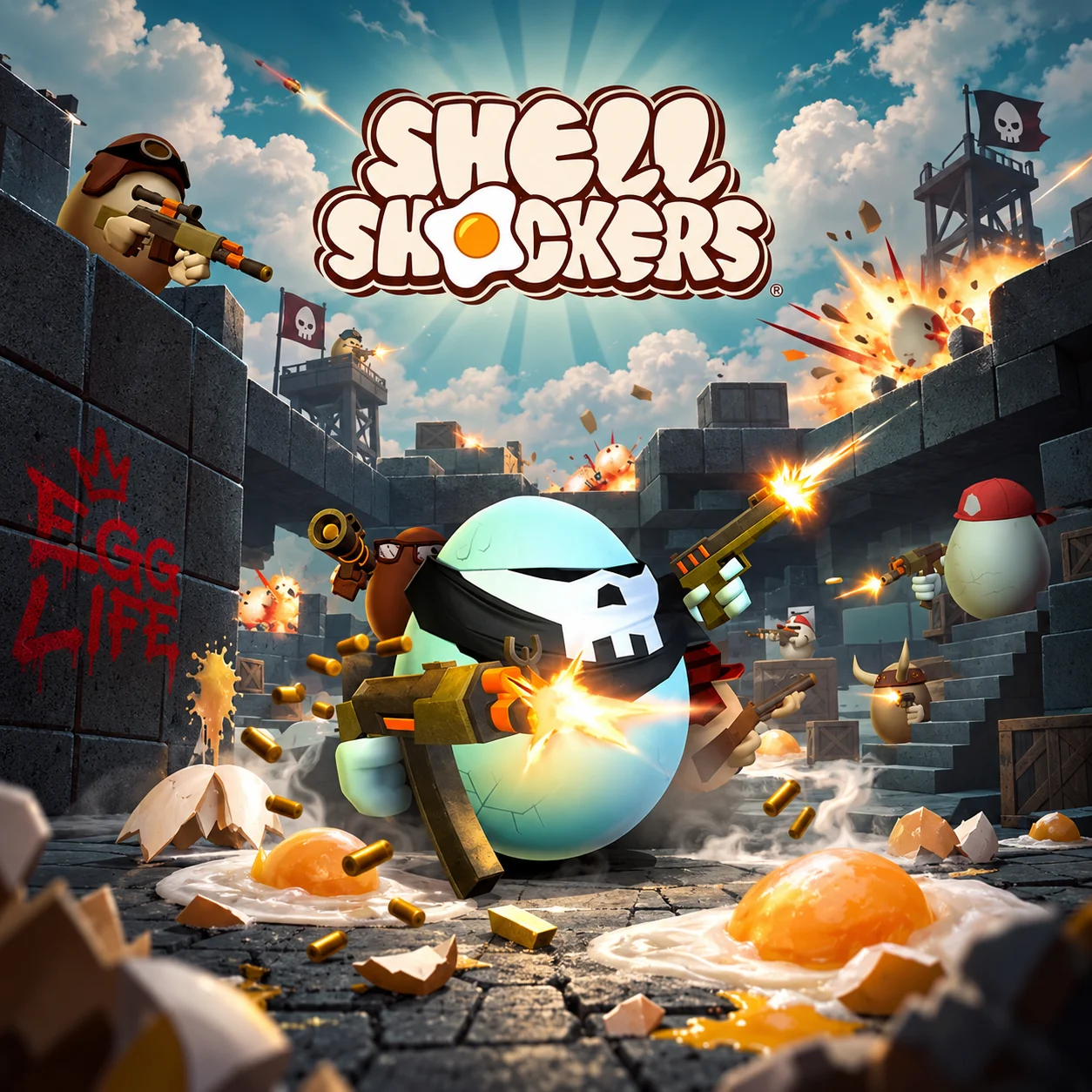 Play Shell Shockers online