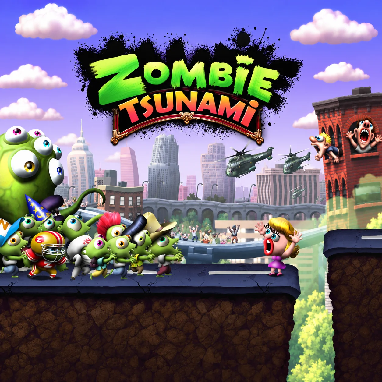 Play Zombie Tsunami online
